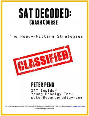SAT Decoded Crash Cover Cover Page