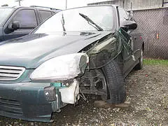 Totaled Car